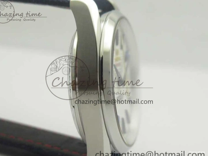 0216 EasyCare Aqua Terra Master Ryder Cup Edition VSF 1:1 Best Edition White Textured Dial on Blue Nylon Strap A8500 Super Clone 8016